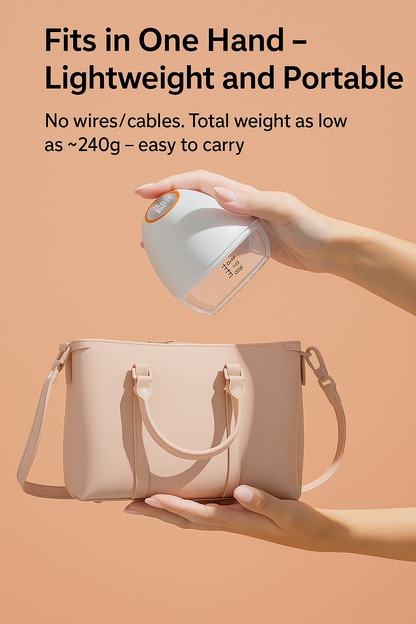 Hands-Free Breast Pump | Portable, Lightweight