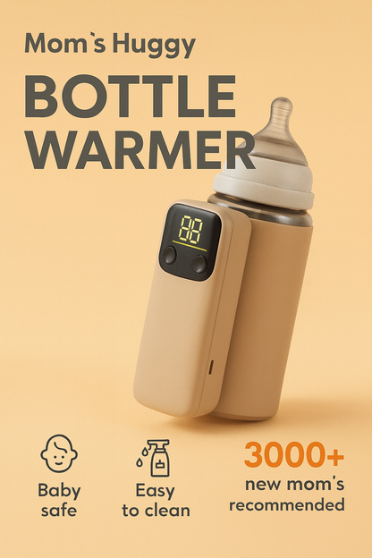 Mom`s Huggy Quick Heating Milk Bottle Warmer