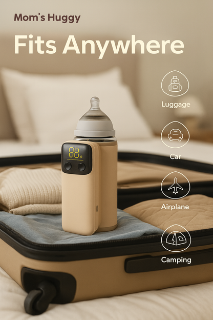 Mom`s Huggy Quick Heating Milk Bottle Warmer
